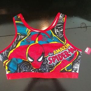 Spiderman Marvel sports bra / undershirt